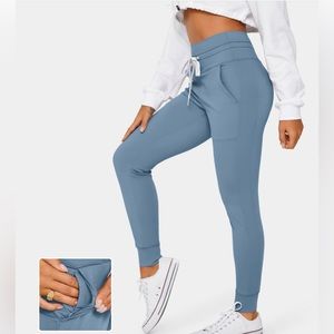 HALARA Blue Track Pants NWOT